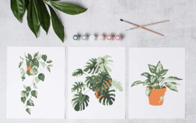 Paint By Number Plants: Colouring Outside Proverbial Lines