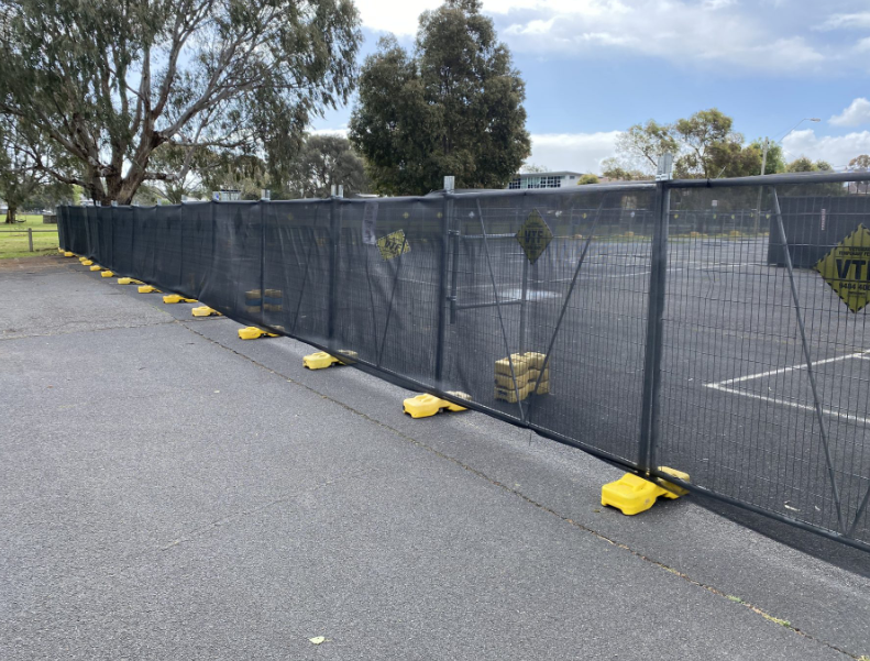 hoarding fence