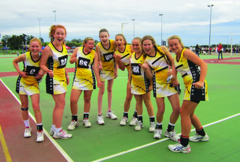 Custom netball dresses